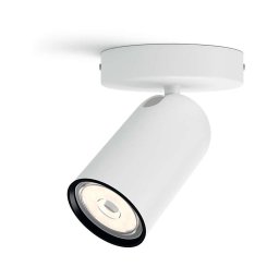 Philips - Spot LED RGBW reglabil PONGEE 1xGU10/4,8W/230V alb + telecomandă