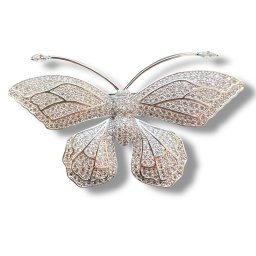 Brosa Eleganta Fluture , Cadou de 8 Martie pentru Femei si Profesoare