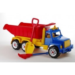 Camion jumbo cu unelte, burak, multicolor, 100x33x38 cm