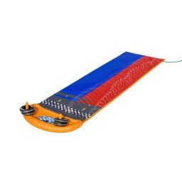 Tobogan dublu de apa, pentru copii, cu pulverizatoare de apa, bestway 52391, 4.88 metri