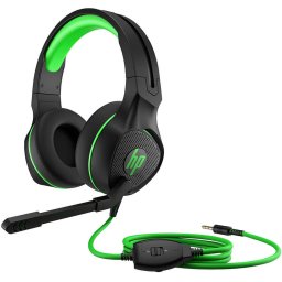 Casti HP Pav Gam 400, Negru-Verde
