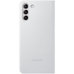 Husa de protectie tip stand Book Smart LED View Light Gray pentru Galaxy S21 Plus