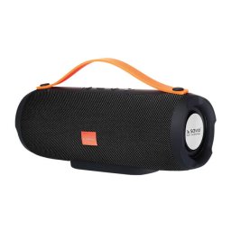Boxa portabila Savio BS-023, 2x5W, Bluetooth, Functie handsfree, USB, SD, AUX, Radio FM, 1200 mAh, Negru