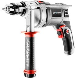 Masina de gaurit cu percutie, mandrina 1,5-13mm, putere 850W, viteza 3000rpm, Argintiu