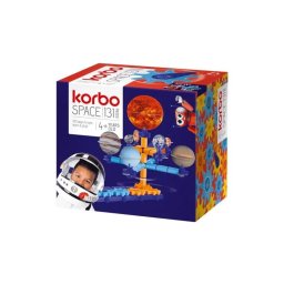 Set Blocuri Korbo Space, varsta peste 4 ani, 131 piese