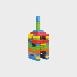 Blocuri de constructii, Marioinex, Caramizi Junior, 110 piese