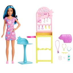 Barbie Skipper Big Babysitting Adventure First Jobs Ear Piercer,3 ani+