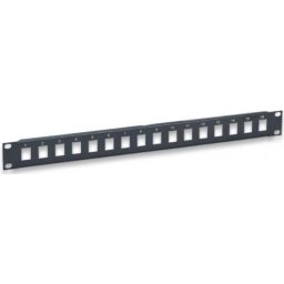 Intellinet Patch Panel , 19inch, Black 513593