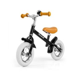 Bicicleta de echilibru pentru copii Milly Mally Marshall Air, Cadru din otel, 10", 2-4 ani, Negru-Maro