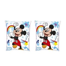 Aripioare inot gonflabile copii 3-6 ani Bestway, Mickey Mouse, 23 x 15 cm