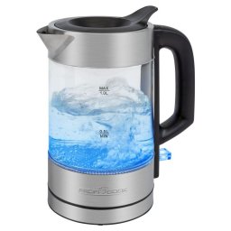 Fierbator ProfiCook Glass Kettle G 1.0 L, 1600W, Inox