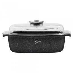 Tava inalta cu capac Samus 32X22X10.5 cm, 5.5l – TOL323-RC, TOLEDO LINE