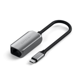 Adaptor Ethernet USB-C 2.5Gb Satechi pentru MacBook Pro, MacBook Air, iPad Pro, iPhone 15 si alte dispozitive USB-C