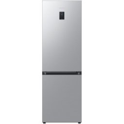 Combina frigorifica Samsung RB34C672ESA/EF, 344 l, No Frost, All Around Cooling, WIFI, AI Energy, Clasa E, Compresor Digital Inverter,H 185.3 cm, Argintiu