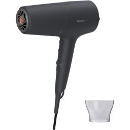 Uscator de par Philips 5000 series BHD504 00, 2100 W, Gri