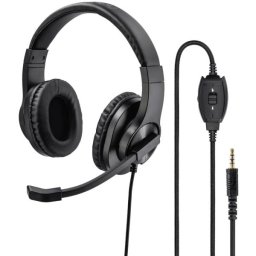 Hama HS-P350 Casti Prin cablu Banda de fixare pe cap Gaming Negru (139926)