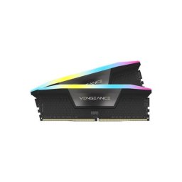 Memorie Corsair VENGEANCE, Tip DDR5, Capacitate 32GB, KIT 2x16GB, 6200MT/s, CL36, 1.40V, XMP 3.0, RGB, Negru