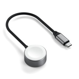 Satechi USB-C Magnetic Fast-Charging Cable for Apple Watch - Space Gray