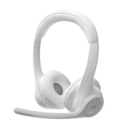 Casti Logitech Bluetooth Zone 300, on-ear, Alb