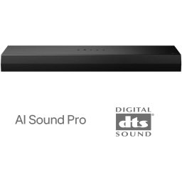 Soundbar LG S20A, 2.0, 50W, AI Sound Pro, Dolby Audio, Bluetooth, HDMI, USB, Negru