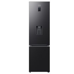 Combina frigorifica Samsung RB38C650EB1/EF, 386 l, Total No Frost, All-Around Cooling, Compresor Digital Inverter, Dozator apa, WiFi, Clasa E, H 203 cm, Dark Inox