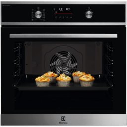 Cuptor incorporabil Electrolux EOD6F77WX, Electric, 72 l, Autocuratare catalitica, SteamBake, Wi-Fi, Senzor gatire, Timer cu display electronic, Grill, Clasa A, Inox