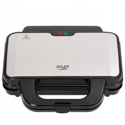 Sandwich maker Adler AD 3043, XXL, 1300W, 28,5x15,2cm, Negru