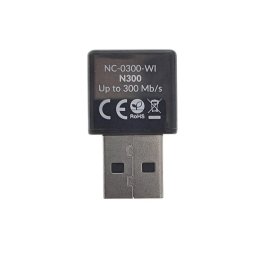 Adaptor Wireless Lanberg NC-0300-WI, 2.4 GHz, USB, Negru