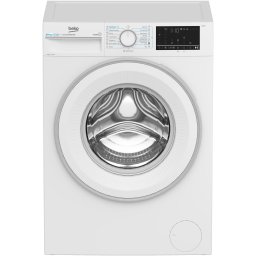 Masina de spalat rufe Beko B3WFU48415WWES, 8 kg, 1400 RPM, Clasa A, SteamCure, AddXtra, Motor ProSmart Inverter, AutoClean Detergent Drawer, Alb