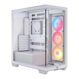 Carcasa Corsair 3500X RSR ARGB Tempered Glass Mid-Tower, Alb
