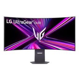 Monitor Gaming OLED LG UltraGear GX9, 44.5 inch, 5K2K (5120 x 2160), HDMI, DisplayPort, Boxe, Ecran curbat, 165 Hz, 0.03 ms, Negru
