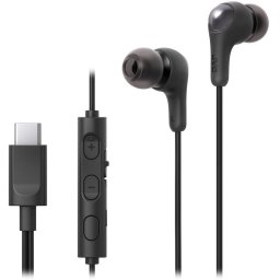 Casti JVC HA-FR9UCBU, USB-C, cu fir, Negru