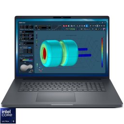 Laptop DELL 18'' Pro Max 18 Plus MB18250, QHD+, Procesor Intel® Core™ Ultra 9 285HX (36M Cache, up to 5.50 GHz), 64GB DDR5 CSODIMM, 4TB SSD, RTX PRO 3000 Blackwell 12GB, Win 11 Pro, 3Yr ProSupport