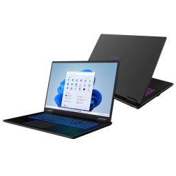 Laptop Gigabyte A18, Procesor AMD Ryzen 7 260, Display 18" WQXGA IPS, RAM 16GB, 1TB+1TB SSD, Placa video NVIDIA RTX 5050 8GB, Windows 11 Home, Black