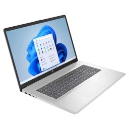 Laptop HP 17-cn4009nw, procesor Intel Core 5 120U, 17.3 inch, Full HD, 16GB RAM, 512GB SSD, Intel Graphics, Windows 11 Home, Argintiu
