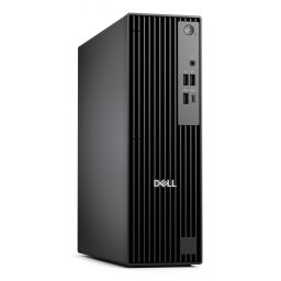 Sistem desktop Dell Pro Slim QCS1250, procesor Intel Core i7-14700, 8GB RAM, 512GB SSD, Intel® UHD Graphics 770, Windows 11 Pro, Negru