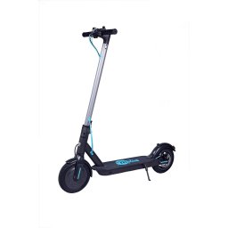 Trotineta electrica Motus Scooty 8.5, 350 W, 25 km/h, autonomie 25 KM, Negru-Turcoaz