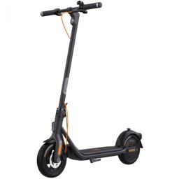 Trotineta electrica Ninebot by Segway KickScooter F2 Plus, Viteza maxima 25 Km/h, Autonomie 40-55 Km, Motor 400 W, IPX5, Bluetooth, Roti 10", Gri