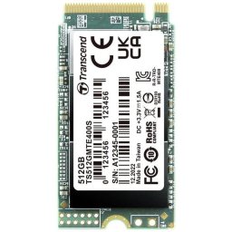 SSD Transcend MTE400S, 512GB, M.2 2242, PCIe Gen3 x4, NVMe