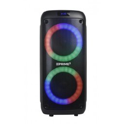 Boxa portabila Prime3 APS51, cu Bluetooth si karaoke, 3000 W, Negru