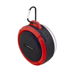 Boxa portabila country Esperanza EP125KR, difuzo Bluetooth, Negru-Rosu