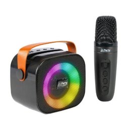 Boxa portabila Party Karakid10, 1200 mAh, Bluetooth, Negru