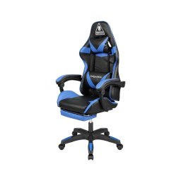 Scaun Gaming Warrior GX-150 Kruger&Matz Negru/Albastru