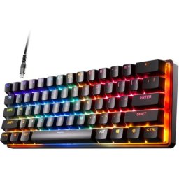 Tastatura mecanica de gaming Steelseries S64838, Layout UK, USB, Black
