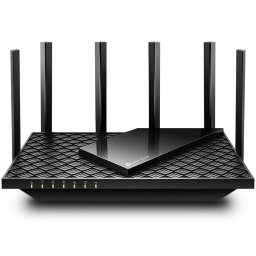 Router Wireless TP-Link Archer AXE75, AX5400, Wi-Fi 6E, Tri-Band, Gigabit, Tehnologie OneMesh™, Beamforming, Port USB 3.0