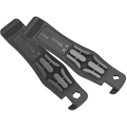 Set 2 parghii de anvelopa bicicleta, Wera Bicycle, parghie anvelope 9502 cu fixare biti, 9503 cu ejector de supapa, 105 mm