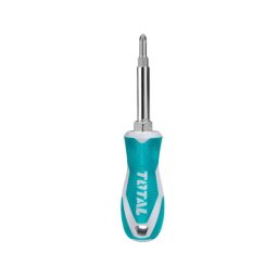 Surubelnita cap dublu Total THT2506076, 6 in 1, cheie tubulara 6 mm, 8 mm, material Cr-V Industrial