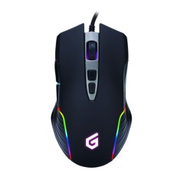 Mouse Gaming Conceptronic DJEBBEL03B, cu fir, USB, 7200 dpi, RGB, Negru