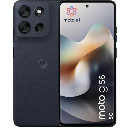 Telefon mobil Motorola Moto G56, 8GB RAM, 256GB, 5G, Dual SIM, Black Oyster, (Negru)