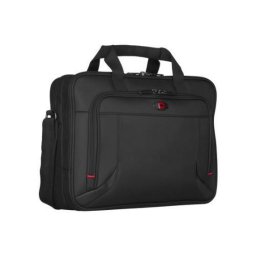 Geanta laptop Wenger Prospectus, 16 ", cu buzunar pentru tableta, Negru